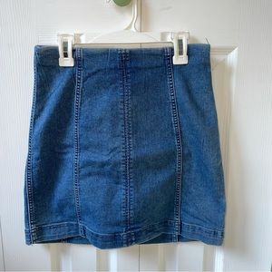 Free People Denim Skirt